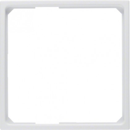 Рамка-переходник для центральной панели 50 x 50 мм HAGER-BERKER полярная белизна матовая S.1