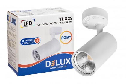 Светильник DELUX LED TL02S 20Вт 36° светодиодный белый