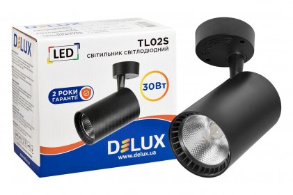 Светильник DELUX LED TL02S 30Вт 36° светодиодный черный