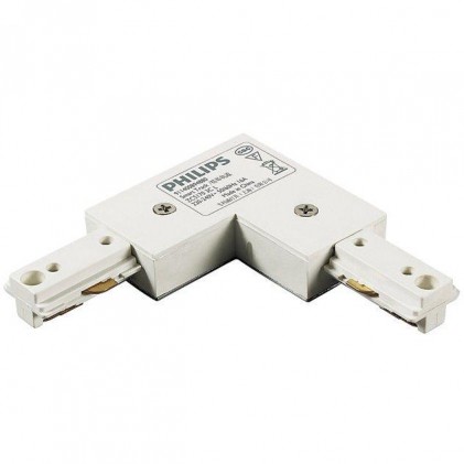 Соединитель угловой шинопровода PHILIPS ZCS180 1C LCP ВК черный для трековых светильников