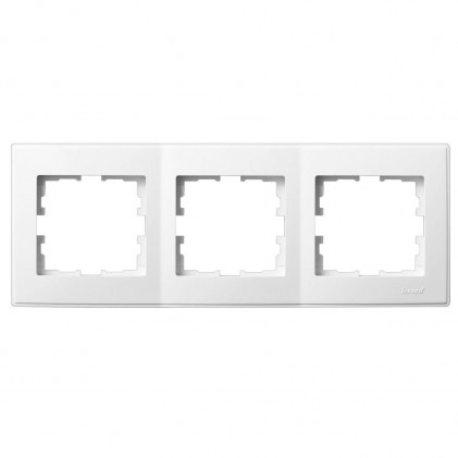 Рамка LEZARD Lesya 705-0200-148 тройная белая