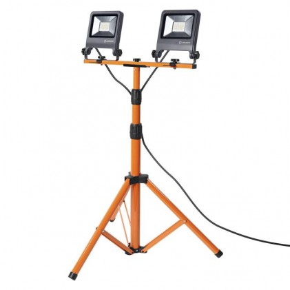 Прожектор OSRAM LED WORKLIGHT 2х30W 840 TRIPOD IP65 темно-сірий світлодіодний