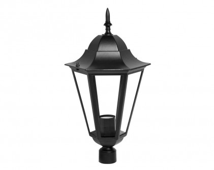 Светильник DELUX PALACE A003 Big 60W E27 черный садово-парковый