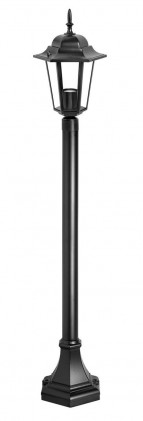Опора светильника DELUX PALACE садово-парковый 0.8м черная