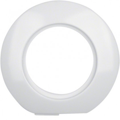 Рамка конечная HAGER-BERKER одноместная полярная белизна 1930