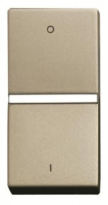 Выключатель ABB Zenit проходной (сх.6) 1 мод. шампань N2102 СV
