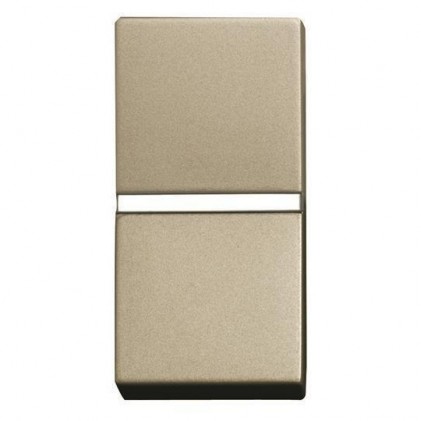 Кнопка ABB Zenit  1 мод. шампань N2104.7CV