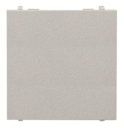 Заглушка ABB Zenit  2 мод. серебряная N2200PL