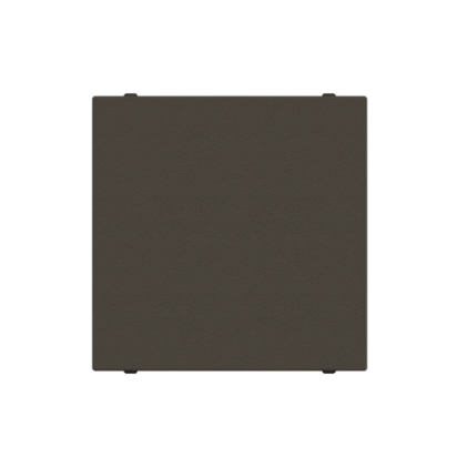 Заглушка ABB Zenit  2 мод. черный матовый N2200NТ