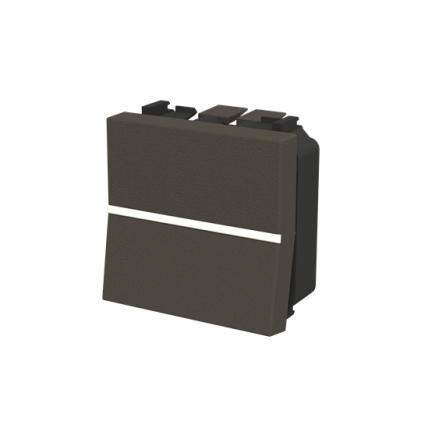 Выключатель ABB Zenit перекрестный (сх.7) 2 мод. антрацит N2210 AN