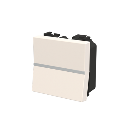 Кнопка ABB Zenit  2 мод. белая N2204.7 BL