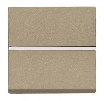 Кнопка ABB Zenit  2 мод. шампань N2204.7CV