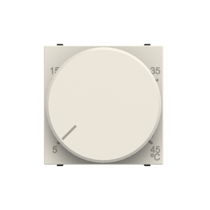 Терморегулятор теплого пола ABB Zenit с датчиком 2 мод. белый N2240.3BL