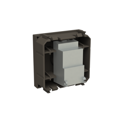 Розетка TV ABB Zenit індивідуальна 2 мод. антрацит N2250.7AN