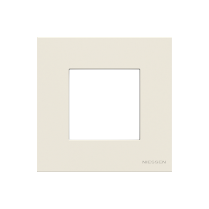 Рамка ABB Zenit 1 место белая N2271BL