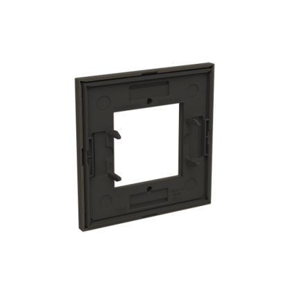 Рамка ABB Zenit 1 место антрацит N2271AN