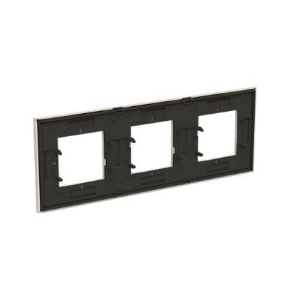 Рамка ABB Zenit 3 места белая N2273BL