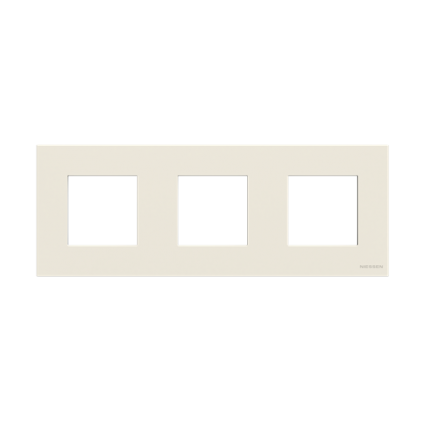 Рамка ABB Zenit 3 места белая N2273BL