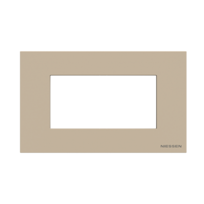 Рамка ABB Zenit 4 модуля шампань N2474CV