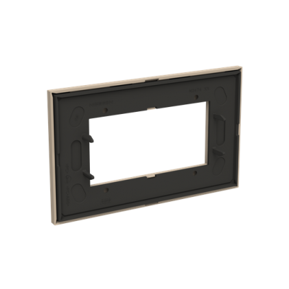 Рамка ABB Zenit 4 модуля шампань N2474CV