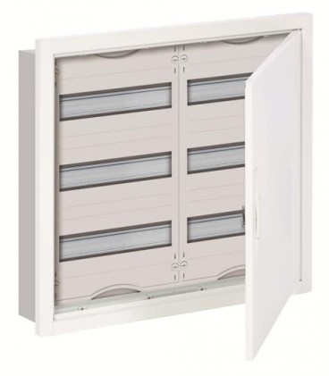 Щит АВВ U32 вбудований металевий 72 мод. (2х3ряда) мет.двері