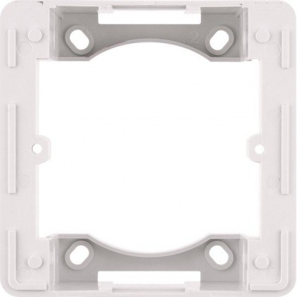 Адаптер HAGER LUMINA-Soul н/у 1Х основной белый