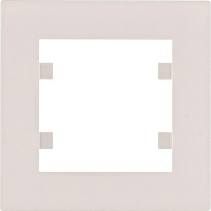 Рамка HAGER LUMINA-Intens белая