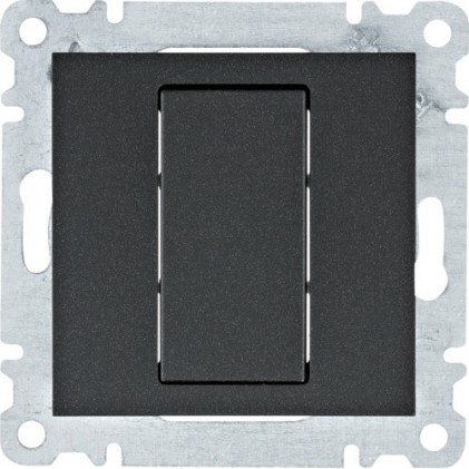 Заглушка HAGER LUMINA IP20 черная