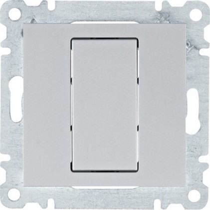 Заглушка HAGER LUMINA IP20 серебряная