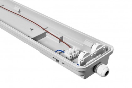 Светильник DELUX LED PC7 SLIM 2*600 G13 IP65 светодиодный влагозащищенный без ламп