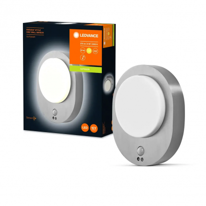 Світильник OSRAM LEDVANCE ENDURA Style Disc Wall 8 Вт з датчиком руху