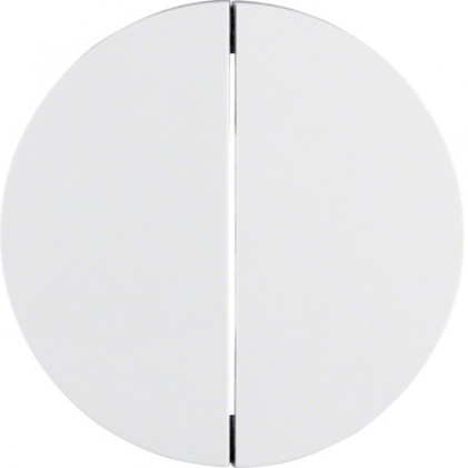 Клавиша двойная HAGER-BERKER полярная белизна R.x