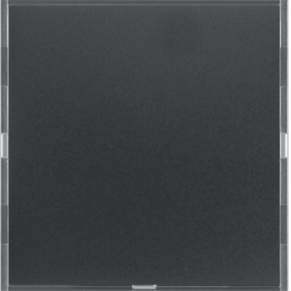 Сенсорний вимикач HAGER-BERKER 1-клавішний KNX-TP + EASY алюміній/антрацит S.1/B.x