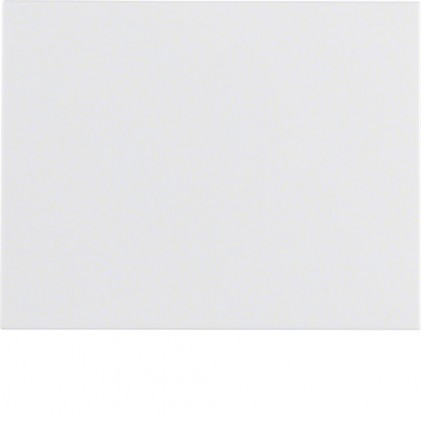 Клавіша одинарна HAGER-BERKER полярна білизна К.1