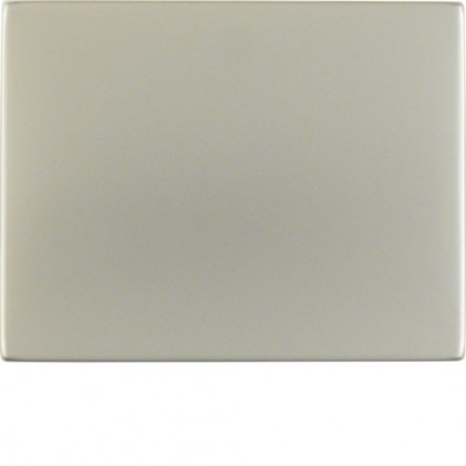 Клавиша одинарная HAGER-BERKER нержавеющая сталь К.5