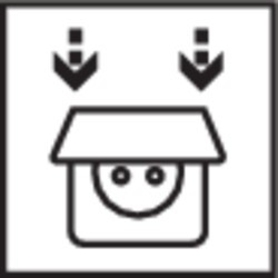 Розетка с з/к HAGER-BERKER с крышкой и защитой контактов 16А/250В IP44 антрацит К.1