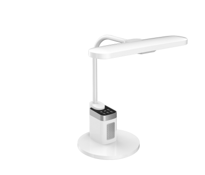 Светильник DELUX TF-540 8Вт LED 3000K-4000K-6000K Bluetooth колонка настольный светодиодный белый