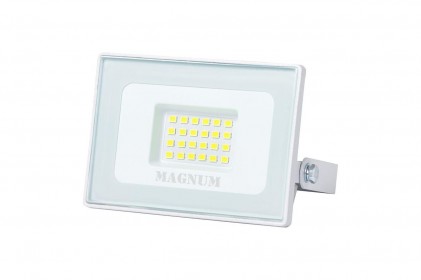 Прожектор MAGNUM FL12 ECO LED 20Вт slim 220В 6500К IP65 белый светодиодный