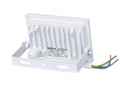 Прожектор MAGNUM FL12 ECO LED 20Вт slim 220В 6500К IP65 белый светодиодный