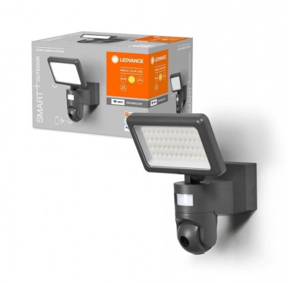 Светильник OSRAM LEDVANCE Outdoor SMART+ WIFI FLOOD CONTROL CAMERA настенный