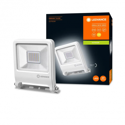 Светильник OSRAM LEDVANCE ENDURA Flood 30Вт 3000К белый
