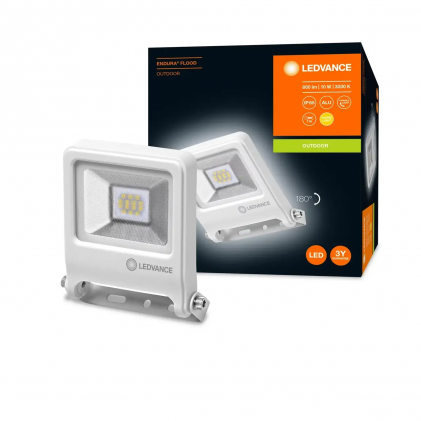 Светильник OSRAM LEDVANCE ENDURA Flood 10Вт 3000К белый