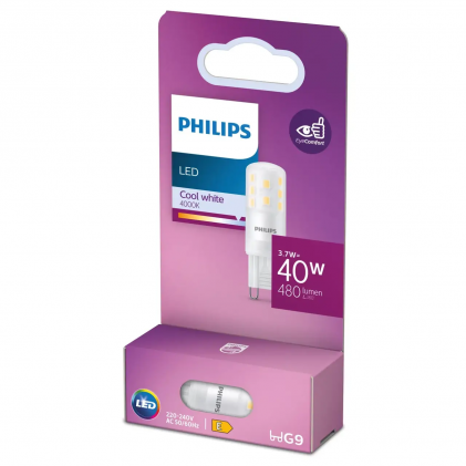 Led лампа PHILIPS 3.7W 4000К 230V G9 світлодіодна
