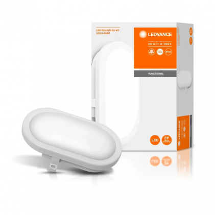 Світильник Ledvance Bulkhead 11W 840 WT IP54 світлодіодний