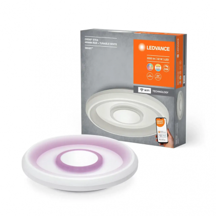 Светильник OSRAM LEDVANCE SMART+ WIFI ORBIS STEA 485мм ТW+RGB белый