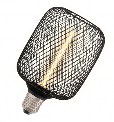 Лампа Ledvance Decor Square Black 3.5W/818 230V FIL E27 DIM світлодіодна