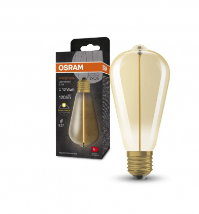 Лампа Ledvance 1906 EDISON 2.2W/827 230V FIL E27 светодиодная