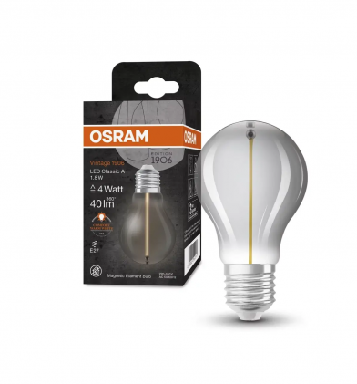 Лампа Ledvance1906 Classic 1.8W/818 230V FIL E27 Smoke светодиодная