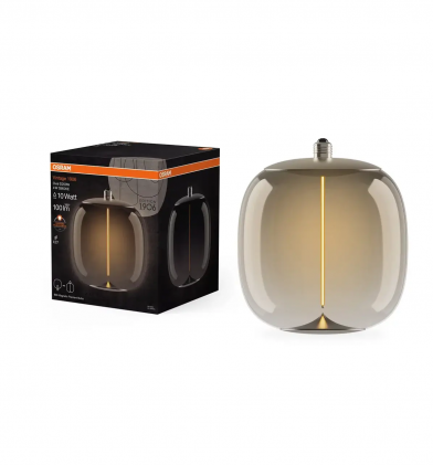 Лампа Ledvance 1906 Big Oval Smoke 4W/818 230V FIL E27 светодиодная