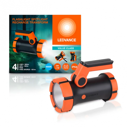 Фонарь Ledvance Flashlight Spotlight Transform 3W 6500K
